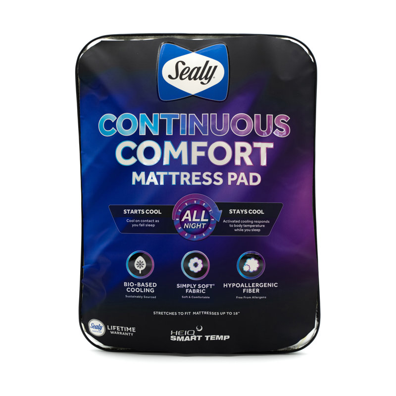 Sealy All Night Cooling Mattress Pad & Reviews Wayfair